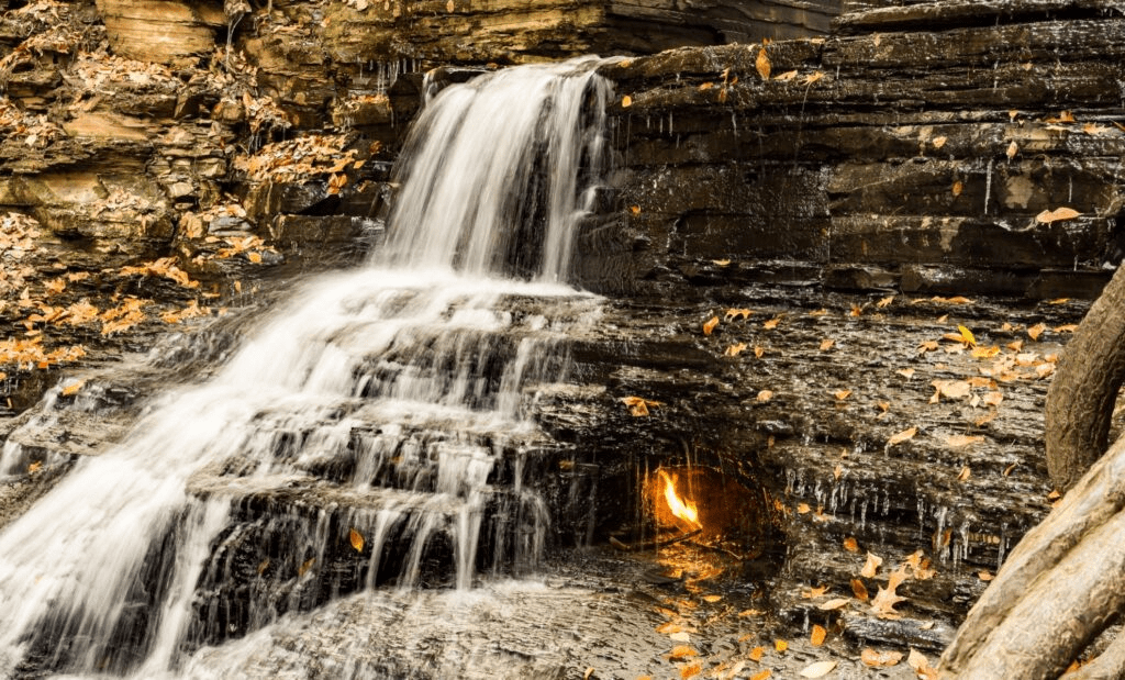 Eternal Flame Falls United States